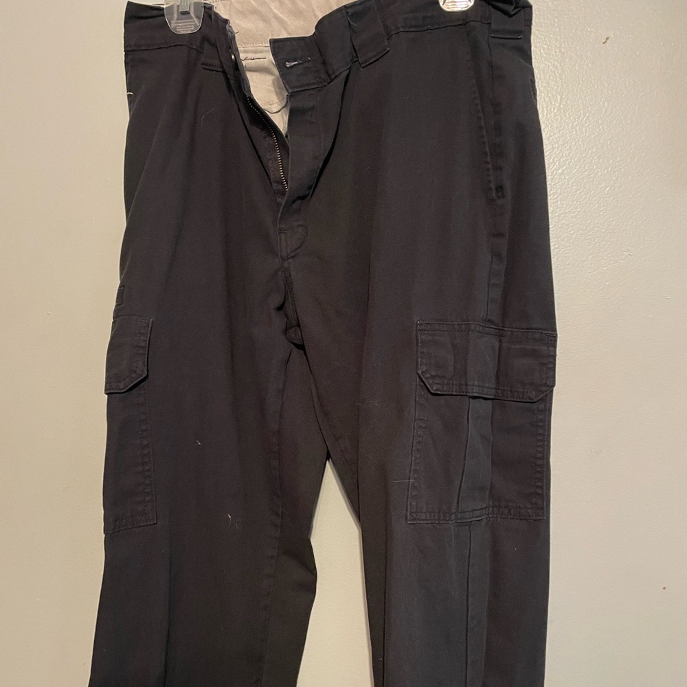 Dickies cargo pants black